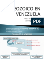 Paleozoico en Venezuela