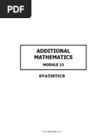 Statistic Form 4