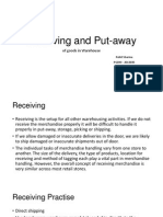 Receiving and Put-Away