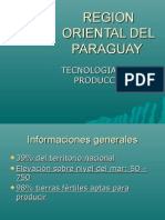 Region Oriental Paraguay