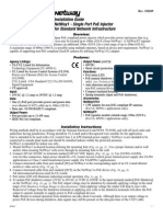 Installation Guide Netway1 - Single Port Poe Injector For Standard Network Infrastructure