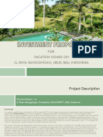 Investment Proposal, Ubud, Bali, Indonesia