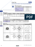 21mm Size Ring Type: Ring Encoder With 4mm Height Contribute To Space Saving and Multifunctioning