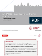 MY BASICS - Sales Compliance Training (Part 2) : AIA Premier Academy