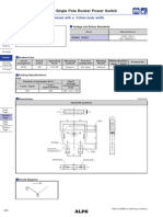 Sddjf1A: Slim Type Single Pole Rocker Power Switch