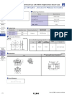 Side Push Half-Mount Type With 1.6mm Height (Surface Mount Type)