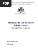 Trabajo Fin de Máster. Mercadona S.A. vs. Dia S.A.