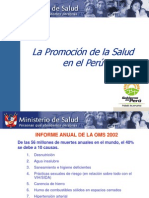 Promoción de La Salud en EL PERU