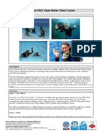 PADI Open Water Diver Course