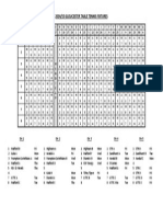 Fixture Matrix 2014-15