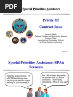 DPAS: Special Priorities Assistance