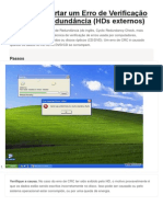 Como Consertar Um Erro de Verificação Cíclica de Redundância