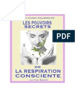 Villeneuve Jean-Pierre - Les Pouvoirs Secrets de La Respiration Consciente PDF