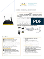 F7634 Gps+evdo Wifi Router Specification