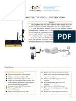 F8325 Zigbee+Edge Router Technical Specification: General