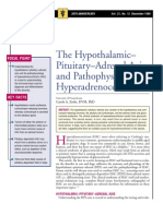 The Pituitary - Adrenal Axis and Pa Tho Physiology of Hyperadrenocorticism