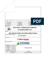 MHI 701 FA Compressor Data