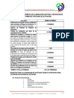 Procedimiento y Tiempos de Elaboración Gestión y Obtención de Dictamen de Polígono de Actuación PDF