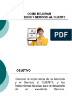 Curso de Capacitacion Atencion y Servicio Al Cliente