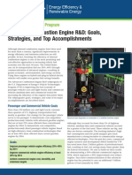 Advanced Combustion Engine R&D: Goals, Strategies, and Top Accomplishments