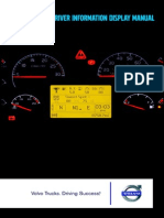 Volvo Driver Information Display Manual