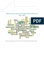 Global Auto Parts and Accessories Market Analysis and Forecast (2013 - 2018)