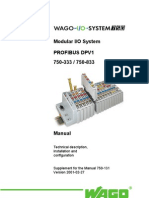 Modular I/O System Profibus Dpv1 750-333 / 750-833: Technical Description, Installation and Configuration