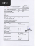 Especificacion de Procedimiento de Soldadura (WPS) : Revisión Fecha Pagina O