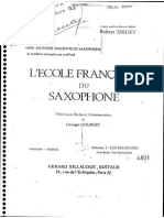 L'École Francaise Du Saxophone - Vol.1 PDF