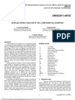 OMAE2011-Detailed Contact Analysis of The J Tube Riser Pull in Method