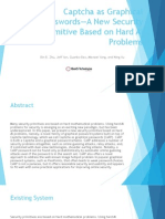 Captcha As Graphical Passwords A New Security Primitive Based On Hard AI Problems
