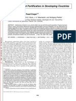 Biofortification of Staple Food Crops