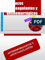 ANTIHEMORRAGICOS Y ANTICOAGULANTES Grupo 6