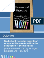 Elements of Literature