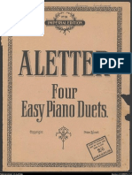 4 Easy Duets Aletter - 2pnos