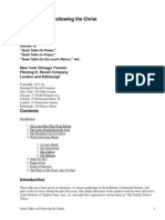 Quiet Talks On Following The Christ by Gordon, S. D. (Samuel Dickey), 1859-1936