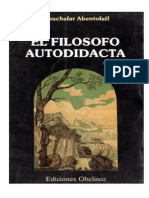 Abentofail Abuchafar El Filosofo Autodidacto