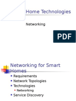 Smart Home Technologies: Networking