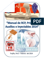 Manual RCP, Primeros Auxilios Inyectables 2014