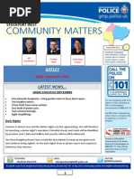 Gatley Neighbourhood Police Newsletter August 2014