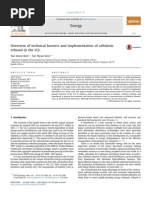 Overview of Technical Barriers and Implementation of Cellulosic Ethanol in The U.S.