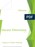 Educator Effectiveness Power Point