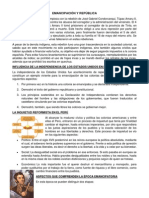 La Etapa de La Emancipación Empieza Con La Rebelión de José Gabriel Condorcanqui