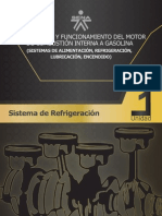 Descripcion y Funcionamiento Del Motor de Combustion Interna A Gasolina (Sistemas de Alimentacion, Refrigeracion, Lubricacion, Encendido)