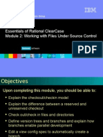 Essentials of Rational Clearcase Module 2: Working With Files Under Source Control