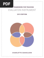 2013 Framework For Teaching Evaluation Instrument