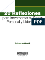 20 Reflexiones Poder Personal y Liderazgo