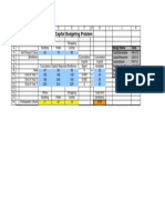 Think-Big Development Co. Capital Budgeting Problem: Range Name Cells