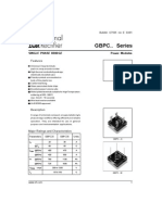 GBPC.. Series: Single Phase Bridge Power Modules