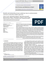 Benefits and Relationship of Steps Walked Per Day To Cardiometabolic Risk Factor in Brazilian Middle-Aged Men